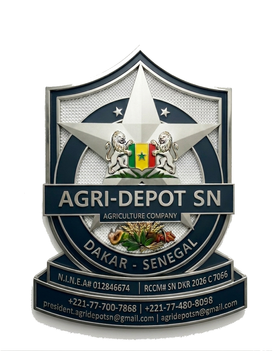 Emblème officiel Agri-Depot SN — Dakar, Sénégal
